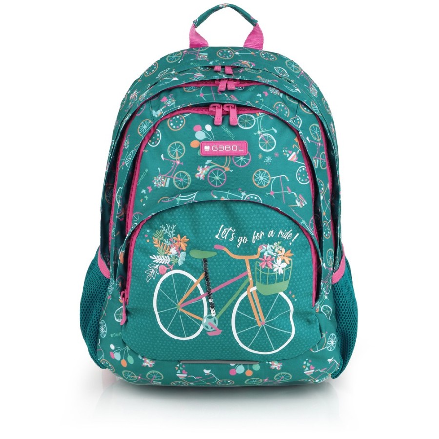 Mochila con 3 departamentos FIORI