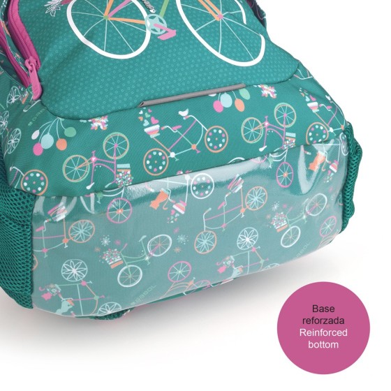 Mochila con 3 departamentos FIORI