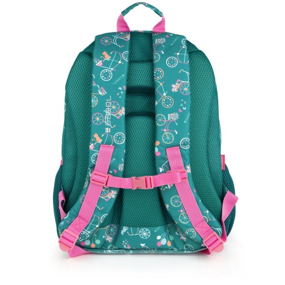 Mochila con 3 departamentos FIORI