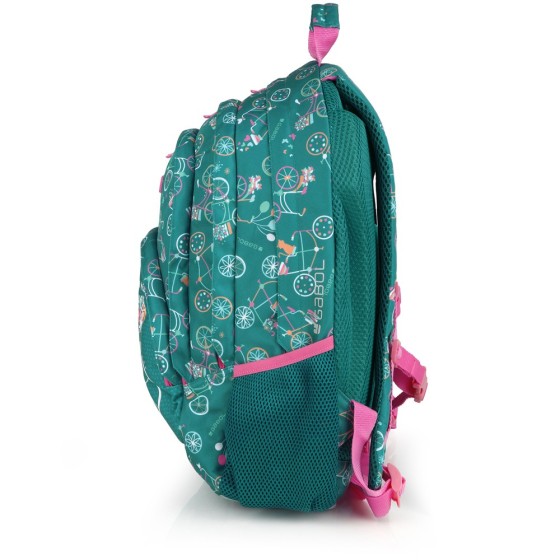Mochila con 3 departamentos FIORI